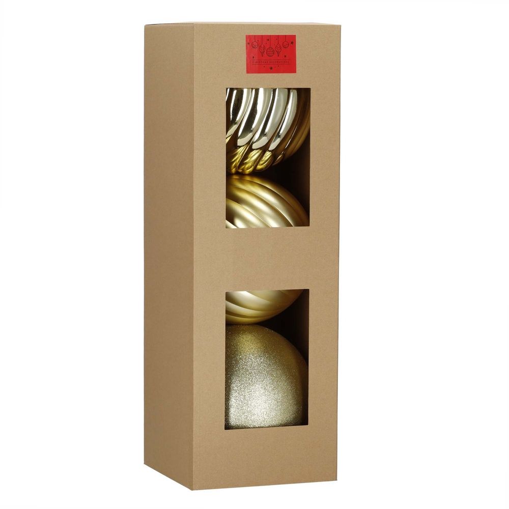 Ca0985 božićne kuglice 20 cm 3 kom. slika 4