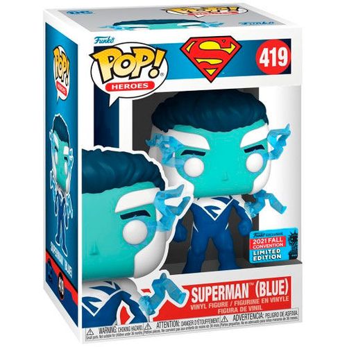 Ekskluzivna POP figura DC Comics Superman Plava slika 3