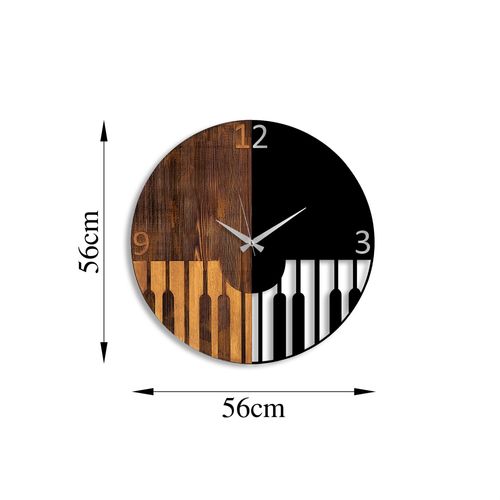 Wallity Ukrasni drveni zidni sat, Piano slika 8