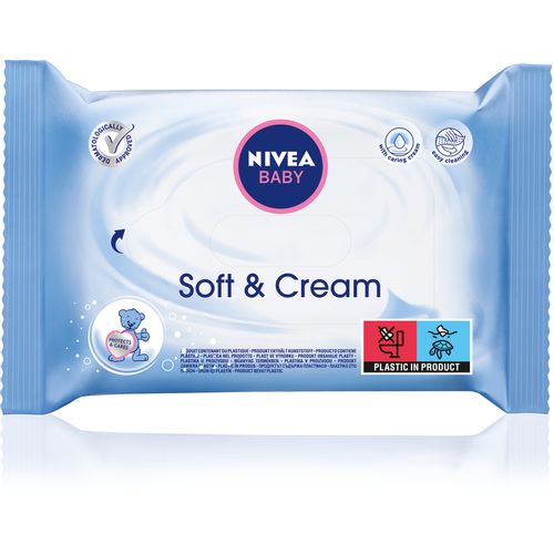 NIVEA Baby Soft&Cream maramice 63 kom slika 1