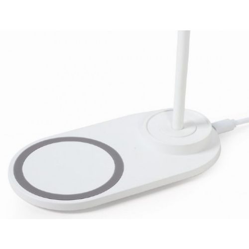 TA-WPC10-LED-01-MX White Gembird LED Stona lampa + QI bezicni punjac max10W slika 3