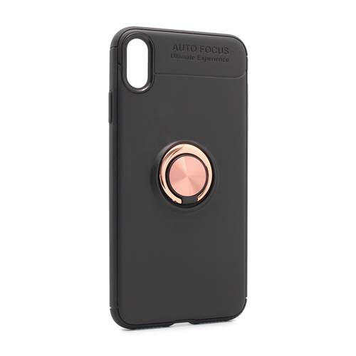 Torbica Becation za iPhone XS Max crna + roze holder/auto stalak slika 1