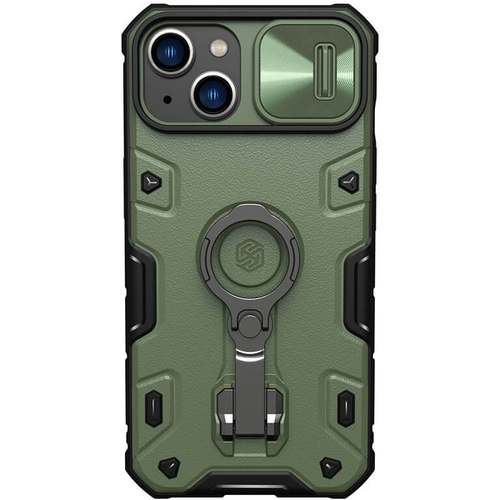 Maska Nillkin CamShield Armor Pro za iPhone 14 Plus 6.7 zelena slika 1