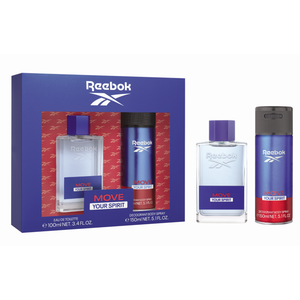 Reebok set Move your spirit taoletna voda 100ml + dezodorans 150 ml, muški