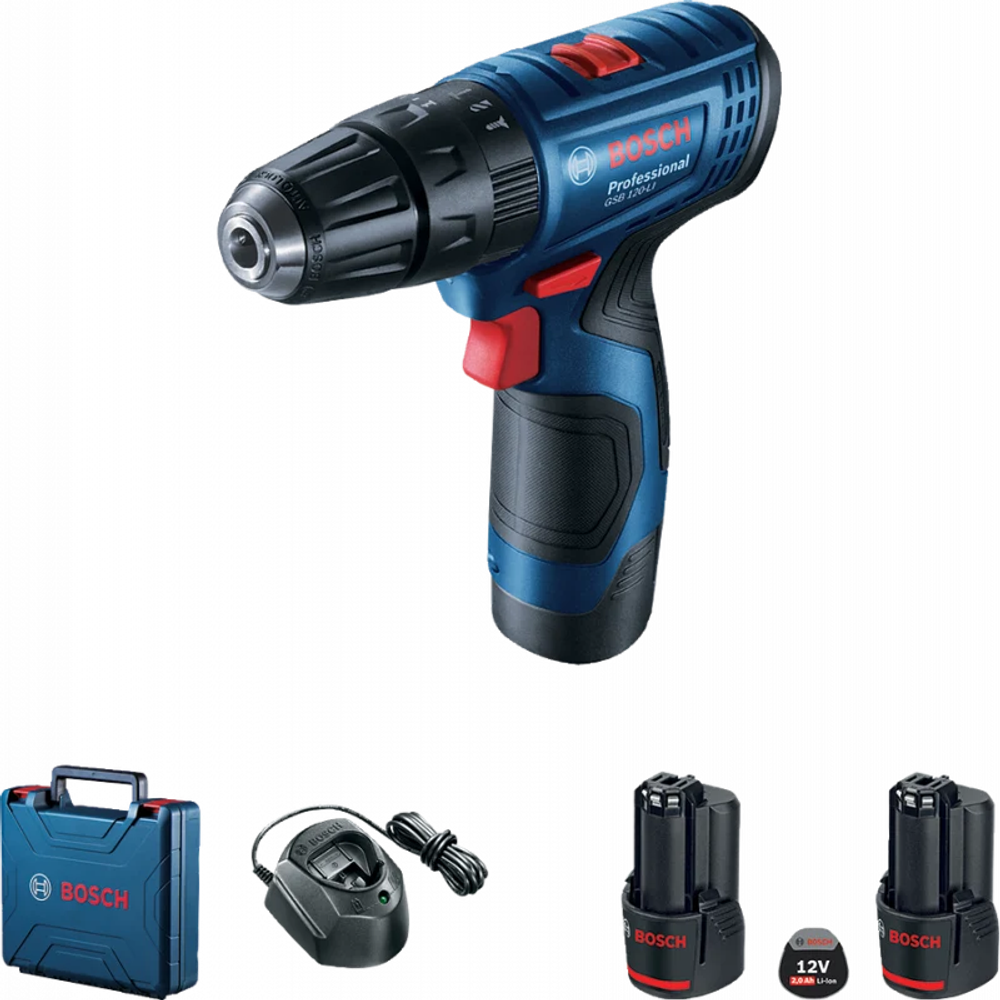 BOSCH Akumulatorski udarni odvijač GSB 120-Li Professional slika 1