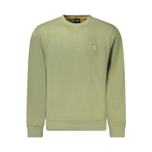 HUGO BOSS SWEATSHIRT WITHOUT ZIP MEN GREEN slika 1