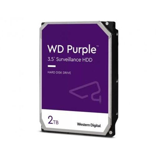 WESTERN DIGITAL 2TB WD23PURZ 3.5'' SATA III 64MB IntelliPower Purple hard disk slika 1
