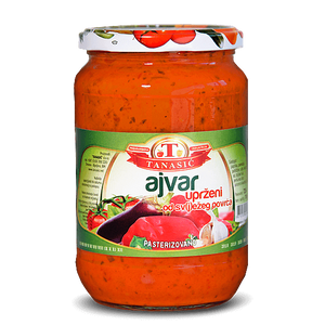 Tanasić uprženi ajvar 720ml