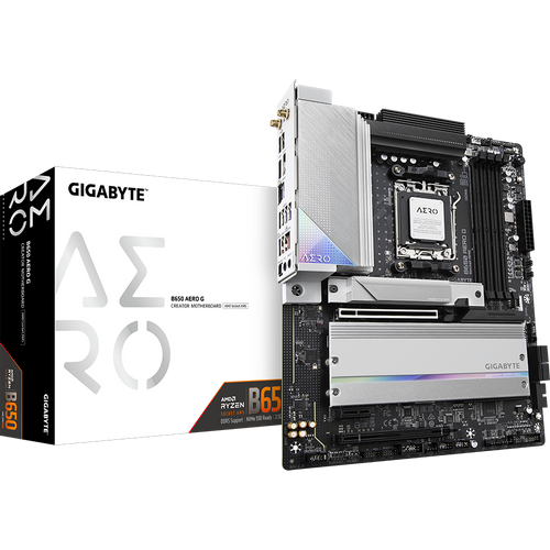 Gigabyte B650 AERO G AM5, AMD B650, 4x DDR5 DIMM, Next Generation Storage：1*PCIe 5.0 x4 and 2*PCIe 4.0 x4 M.2 slika 1