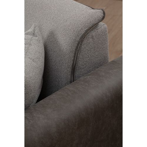 Aren Left - Grey Grey Corner Sofa-Bed slika 5