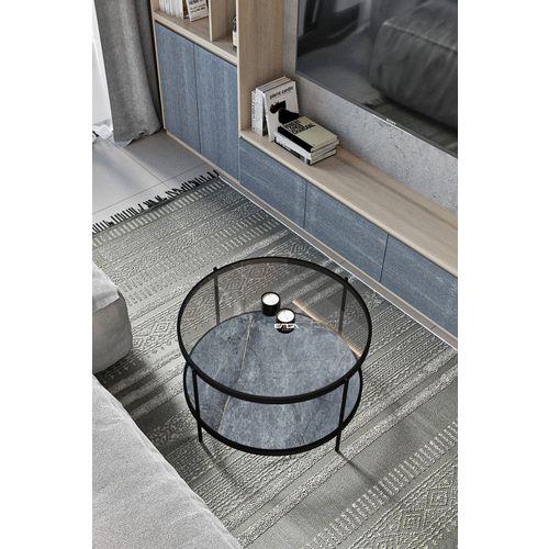 Bella - Transparent, Marble, Anthracite Transparent
Marble
Anthracite Coffee Table slika 2