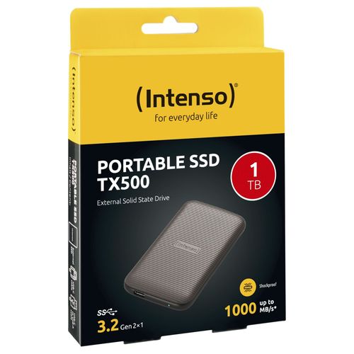 Intenso 1TB SSD TX500 1000MB/s USB 3.2 slika 4