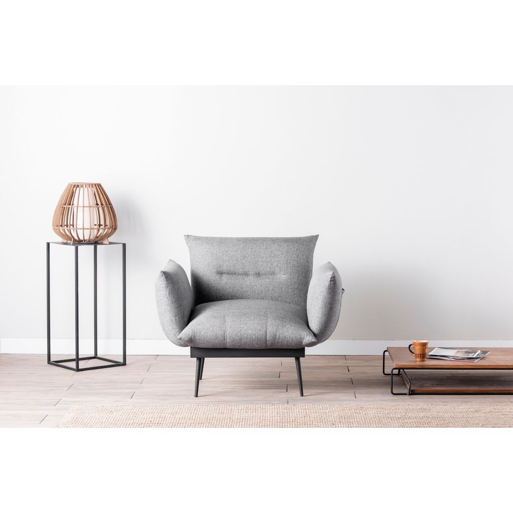 Jax Solo - Sivi GR110 Wing Chair slika 2