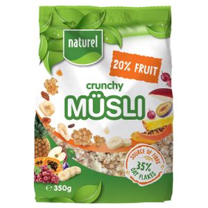 Naturel Crunchy muesli s voćem 350g