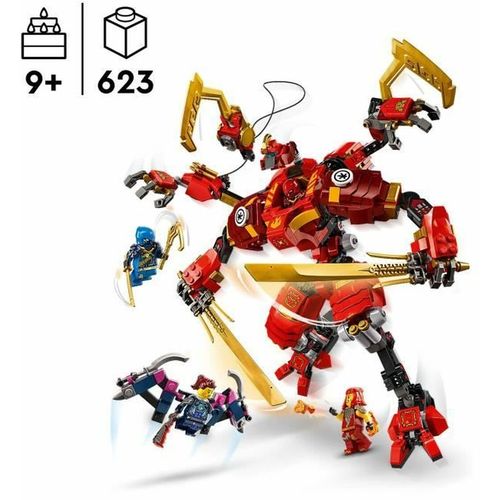 Igra Gradnje Lego NINJAGO 71812 Kai's Ninja Climbing Robot Pisana slika 6