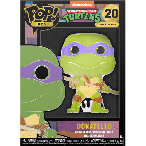 Funko Pop! Pin TMNT: Donatello slika 1