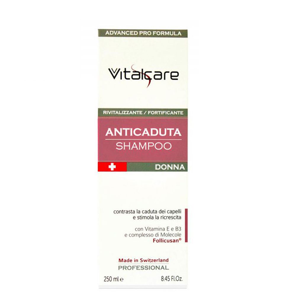 Vitalcare Swiss wom šampon protiv opadanja kose 250ml slika 1