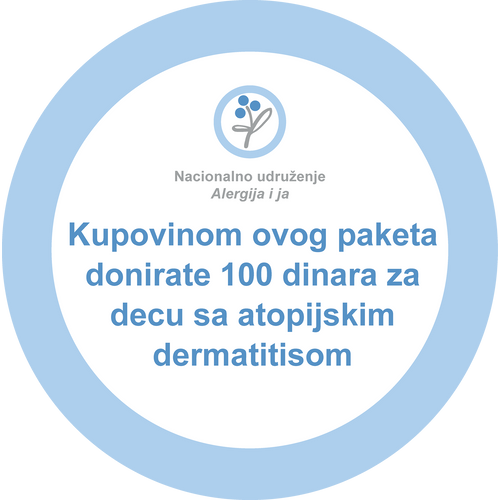 AzetaBio Organski paket za Ekcem, Dermatitis I Suvu kožu (uljani šampon/kupka 200ml, krema za lice i telo 100ml) slika 4