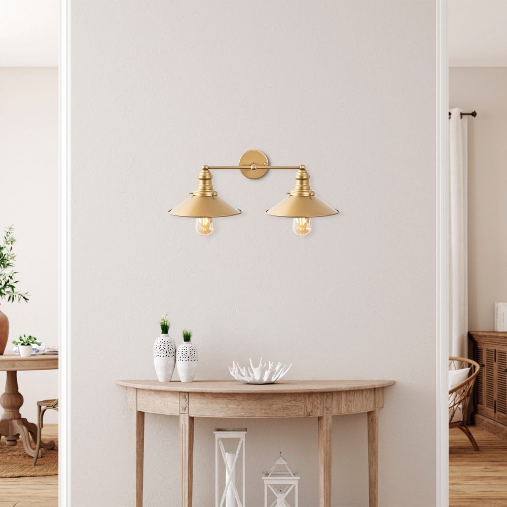 Zidna lampa Conical - 12191 Gold slika 1