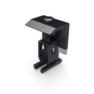 End clamp+ (black)