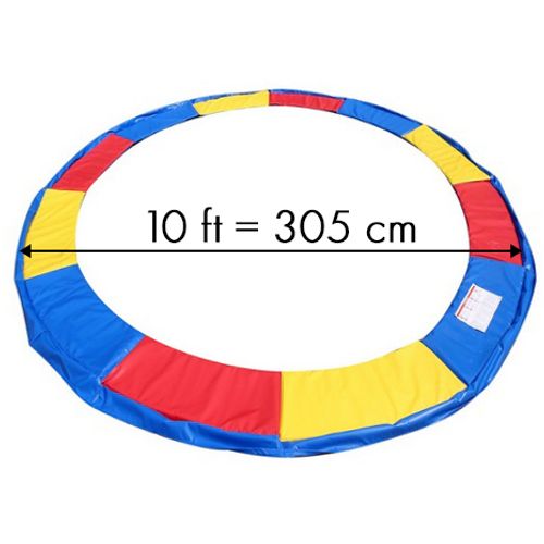 Univerzalna zaštitna navlaka za trampoline 305-312cm šarena slika 5