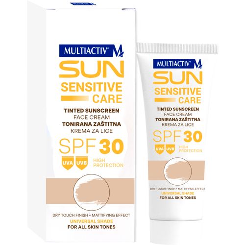 Multiactiv Sun Care&Protect Tonirana krema za lice SPF 30, 50ml    slika 1