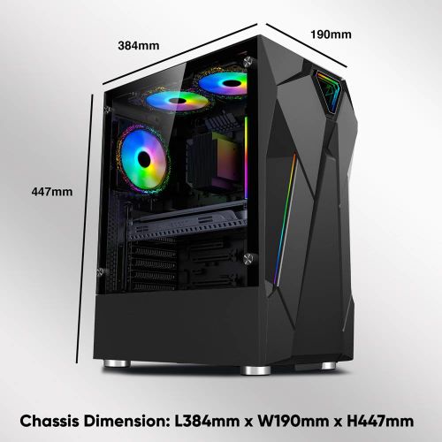 Armaggeddon TRON HOLO 5 ATX Black slika 4