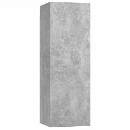 3-dijelni set TV ormarića siva boja betona od iverice slika 12