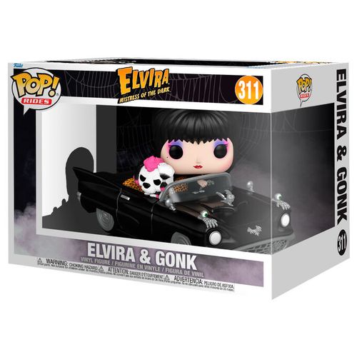 POP figure Rides Deluxe Elvira Mistress of the Dark Elvira &#38; Gonk slika 1