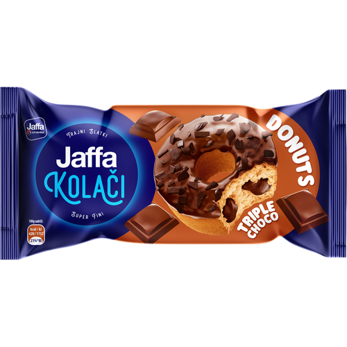 Jaffa kolač Donut Triple Choco 58 g slika 1