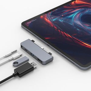 HyperDrive, 4 u 1 USB-C HUB za iPad Pro, iPad Air, iPad Mini, space grey