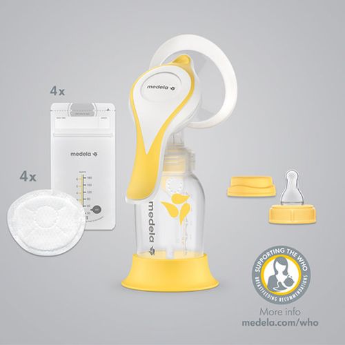 Medela Harmony Flex Essentials Pack ručna izdajalica i sisač S slika 3