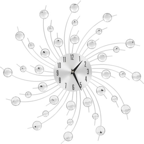 Zidni sat s kvarcnim mehanizmom moderni dizajn 50 cm slika 24
