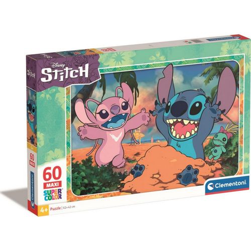 Clementoni Puzzle 60 Maxi Disney Stich slika 1