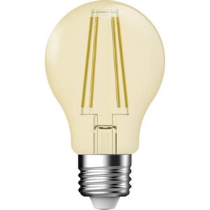   Nordlux  2080012758  LED  Energetska učinkovitost 2021 A+ (A++ - E)  E27  klasičan oblik  5.4 W = 34 W  zlatna  (Ø x D) 60 mm x 104 mm  prigušivanje osvjetljenja  1 St.