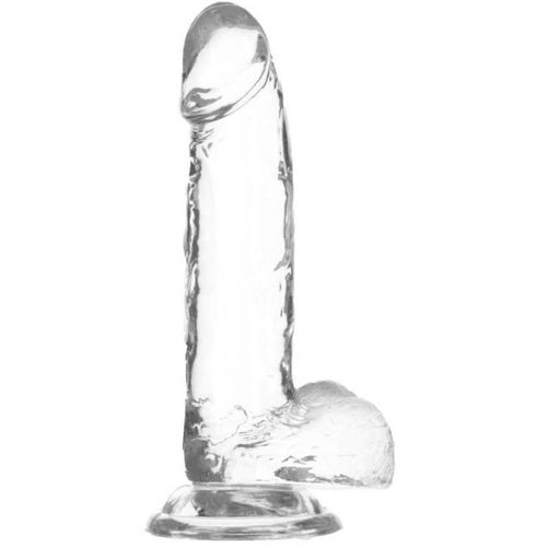 Prozirni dildo, 20 cm slika 2