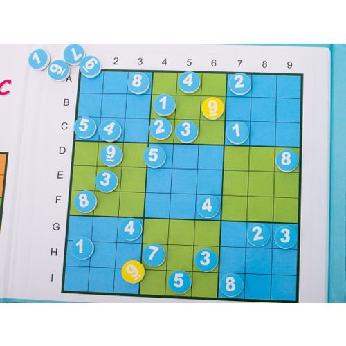 Montessori magnetni sudoku, 160 kom. slika 4