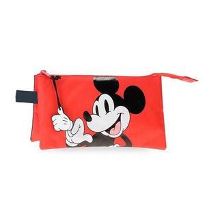 Disney Pernica 22 cm Mickey Fashion 4734321 sa 3 odjeljka, crvena