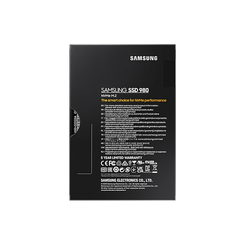 Samsung 980 SSD NVMe M.2 disk kapaciteta 500GB slika 5