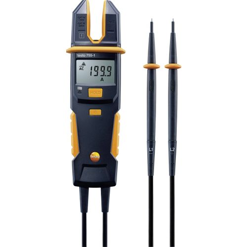 testo 755-1 ručni multimetar, strujne stezaljke  digitalni  CAT IV 600 V, CAT III 1000 V Zaslon (brojevi): 4000 slika 7