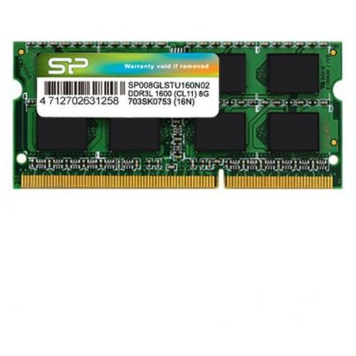 Silicon Power 8GB 1600MHz CL11 1.35V SP008GLSTU160N02 RAM SODIMM DDR3L  slika 1