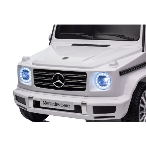 Licencirani auto na akumulator Mercedes G500 4x4 - bijeli slika 6