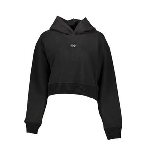 CALVIN KLEIN SWEATSHIRT WITHOUT ZIP WOMAN BLACK