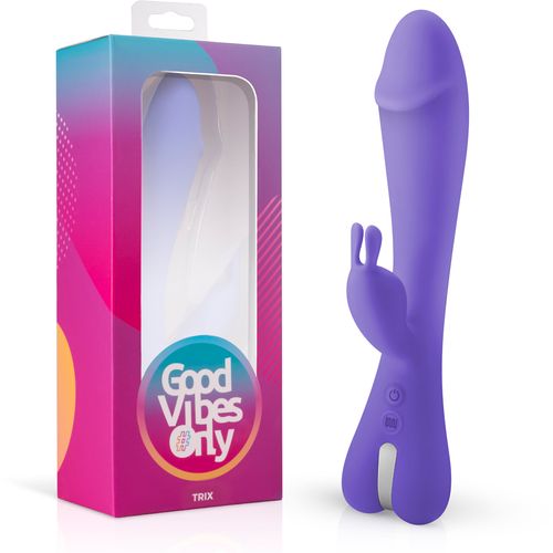 Rabbit Vibrator Trix, ljubičasti slika 2