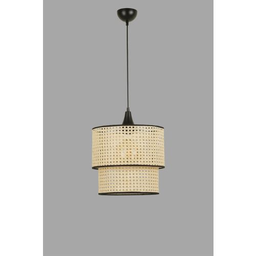 Rattan Küçük Pasta Sarkıt Rattan Chandelier slika 3