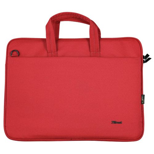 Trust torba laptop 16'' crvena Bologna ECO-Friendly, slim model za laptope 16'' slika 5