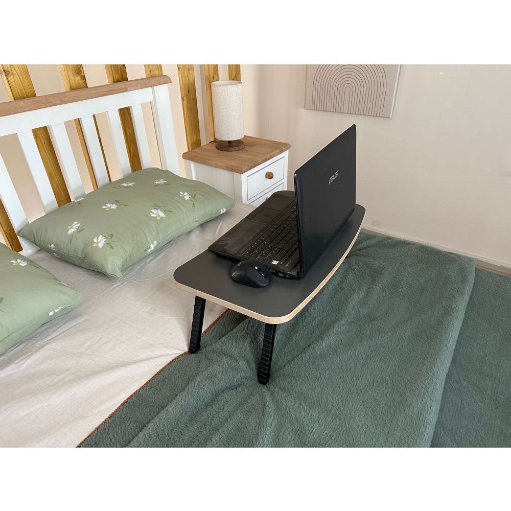 Milton - Antracitni Sto za Laptop slika 3