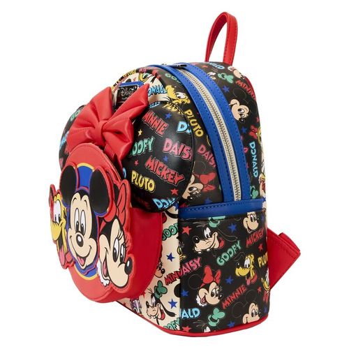 Loungefly Disney Classic Mickey i Prijatelji Ruksak + Traka za Glavu slika 1