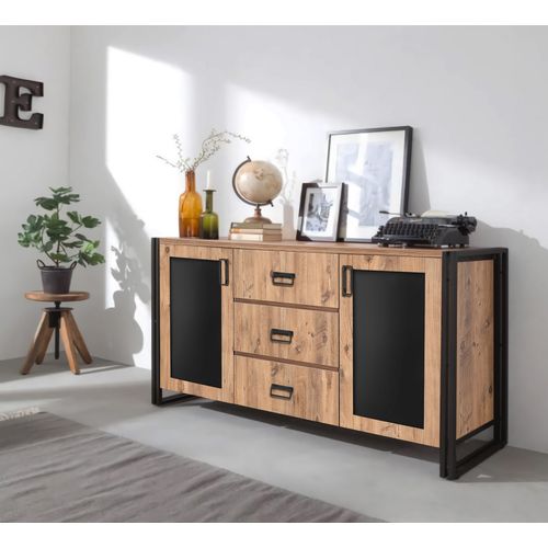 COSMO-TKM.15 Atlantic Pine
Black Living Room Furniture Set slika 2