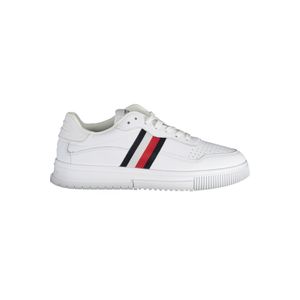 TOMMY HILFIGER MEN'S WHITE SPORTS SHOES